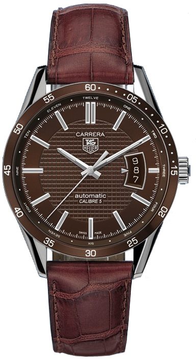 Tag Heuer Carrera Watches Brown Self winding Automatic WV211N-FC6181 Watch