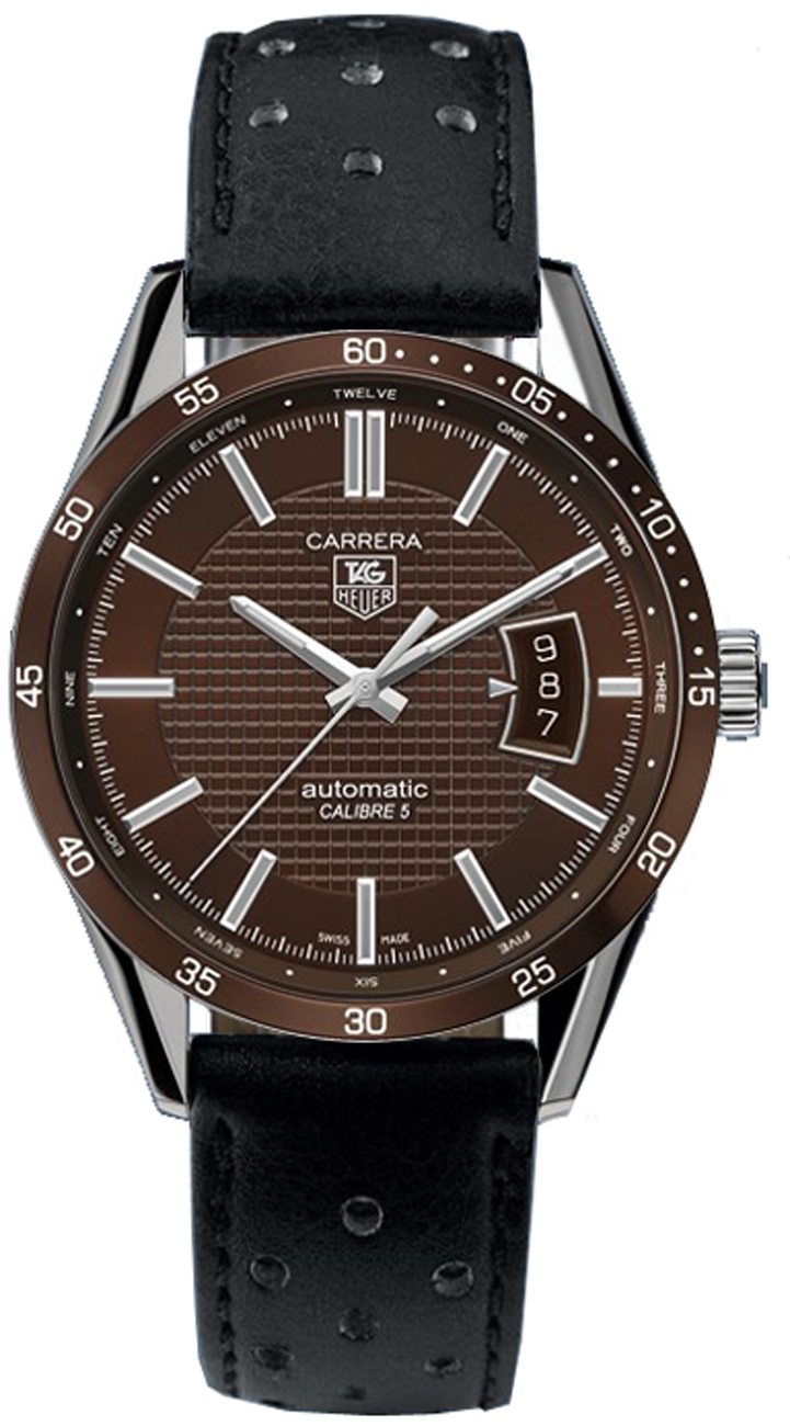 Tag Heuer Carrera Watches Brown Self winding Automatic WV211N-FC6182 Watch