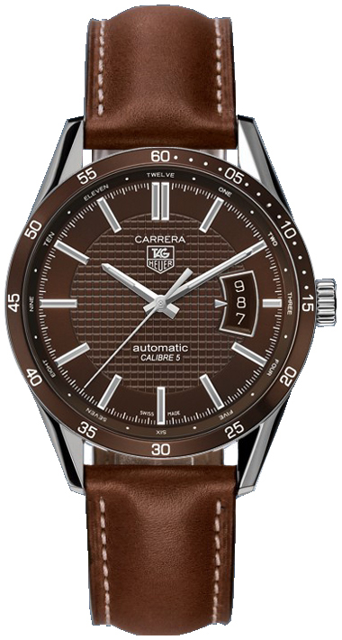 Tag Heuer Carrera Watches Brown Self winding Automatic WV211N-FC6203 Watch
