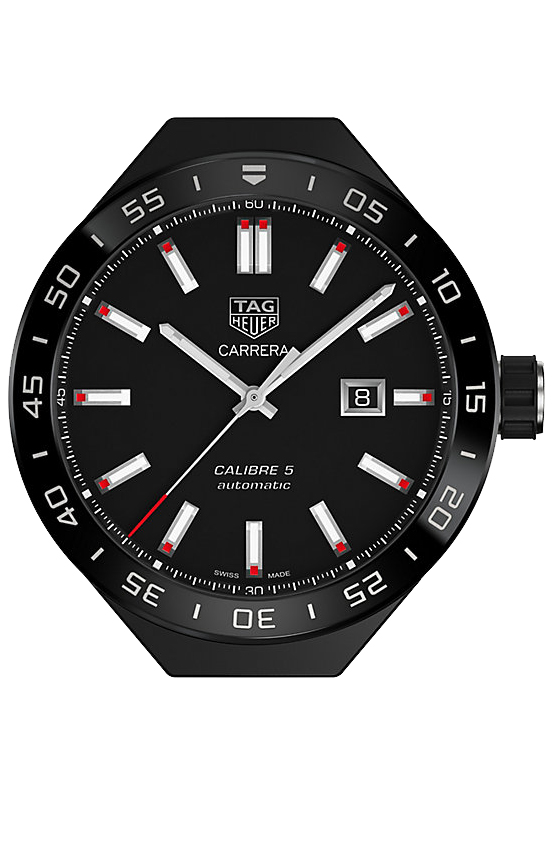 Tag Heuer Connected Watches Watches Black Self winding Automatic AWBF2A80 Watch