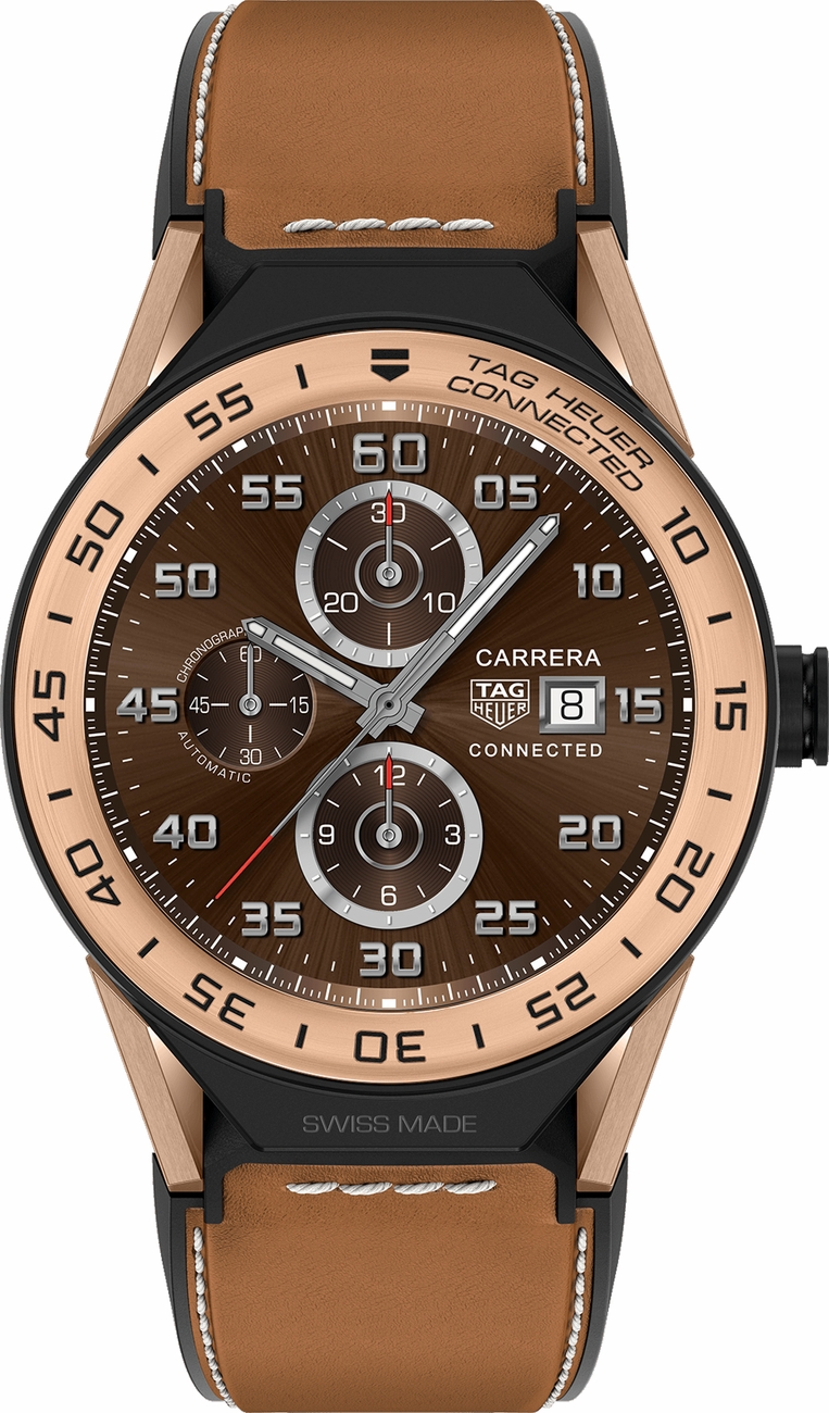Tag Heuer Connected Watches Watches Mens Digital Battery Operated Quartz SBF8A5000-32FT6110 Watch