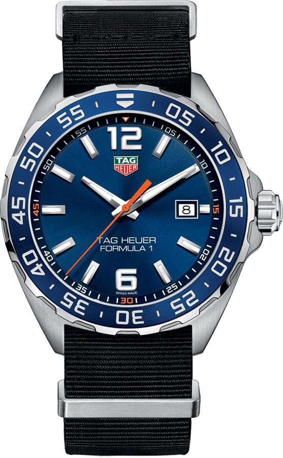 Tag Heuer Formula 1 Watches Mens Blue Battery Operated Quartz WAZ1010-FC8198 Watch
