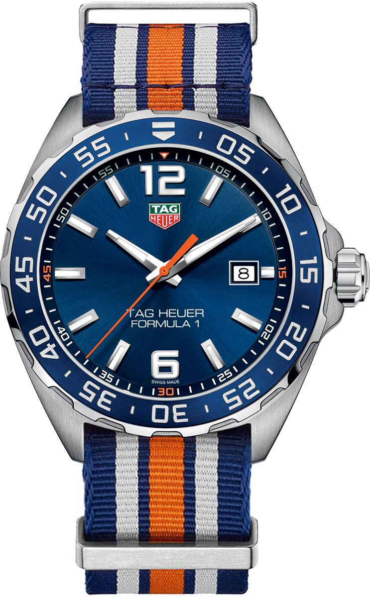 Tag Heuer Formula 1 Watches Mens Blue Battery Operated Quartz WAZ1010-FC8196 Watch