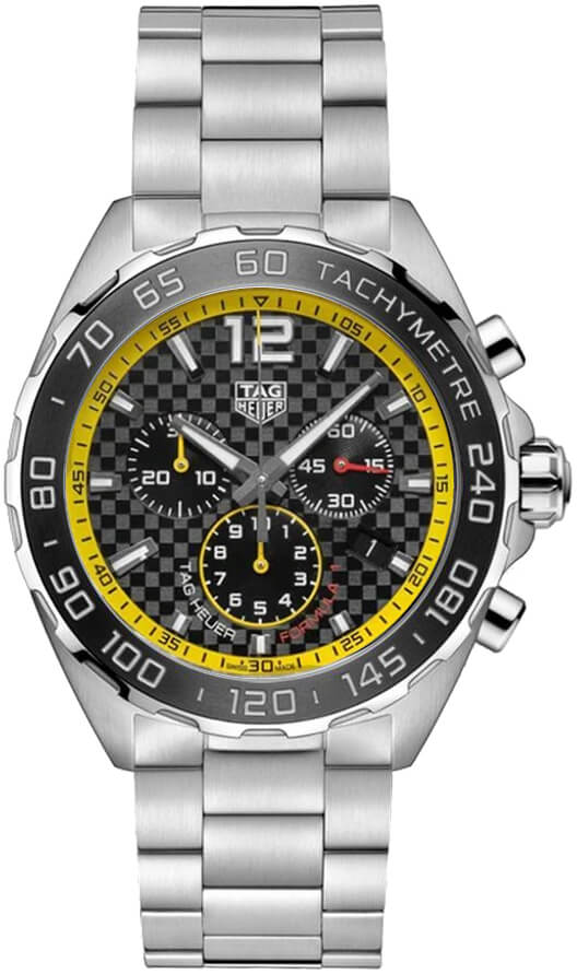 Tag Heuer Formula 1 Watches Mens Checkered Black Battery Operated Quartz CAZ101AC.BA0842 Watch