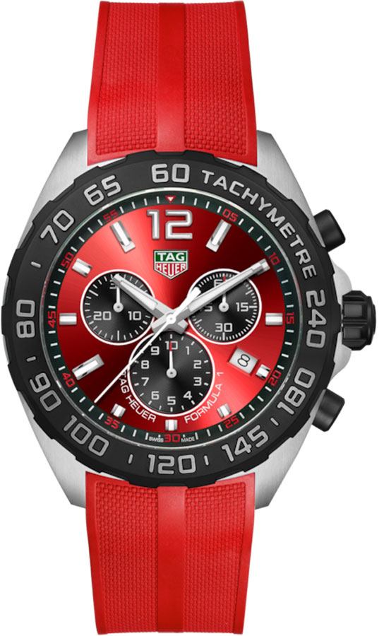 Tag Heuer Formula 1 Watches Mens Red Battery Operated Quartz CAZ101AN.FT8055 Watch