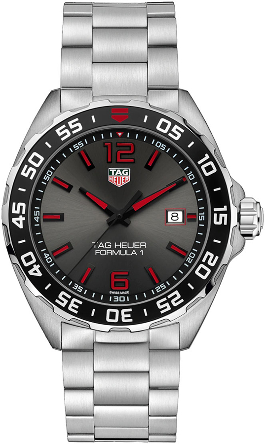 Tag Heuer Formula 1 Watches Mens Grey Battery Operated Quartz WAZ1018.BA0842 Watch