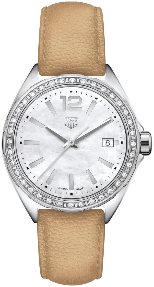Tag Heuer Formula 1 Watches  Mother of Pearl White Battery Operated Quartz WBJ131A.FC8254 Watch