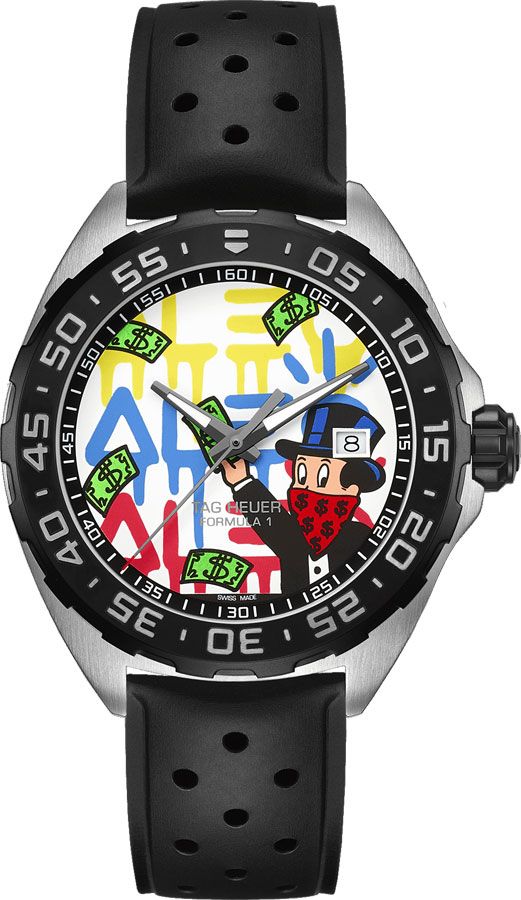 Tag Heuer Formula 1 Watches Mens White Battery Operated Quartz WAZ1119.FT8023 Watch