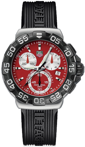 Tag Heuer Formula 1 Watches Mens Red Battery Operated Quartz CAH1112-FT6024 Watch