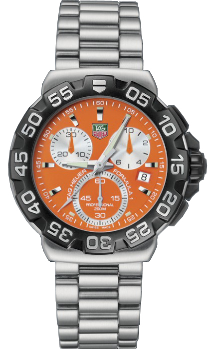Tag Heuer Formula 1 Watches Orange Battery Operated Quartz CAH1113.BA0850 Watch