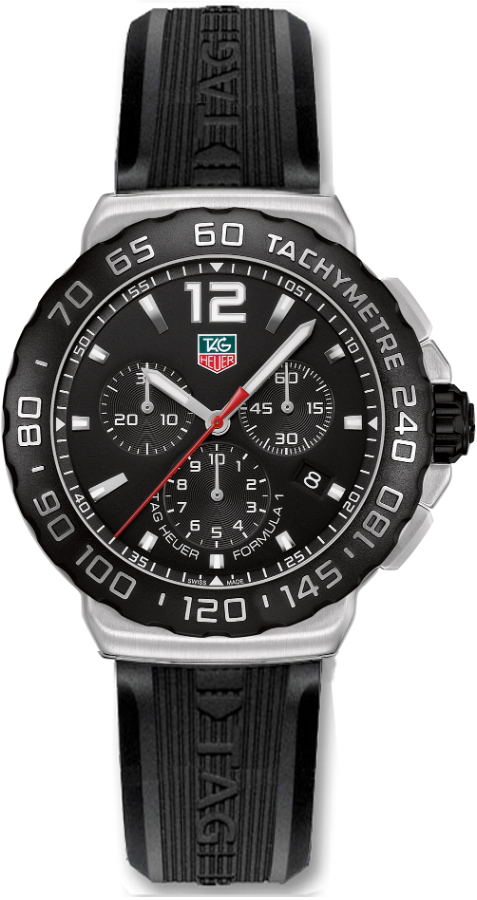 Tag Heuer Formula 1 Watches Mens Black Battery Operated Quartz CAU1110-FT6024 Watch