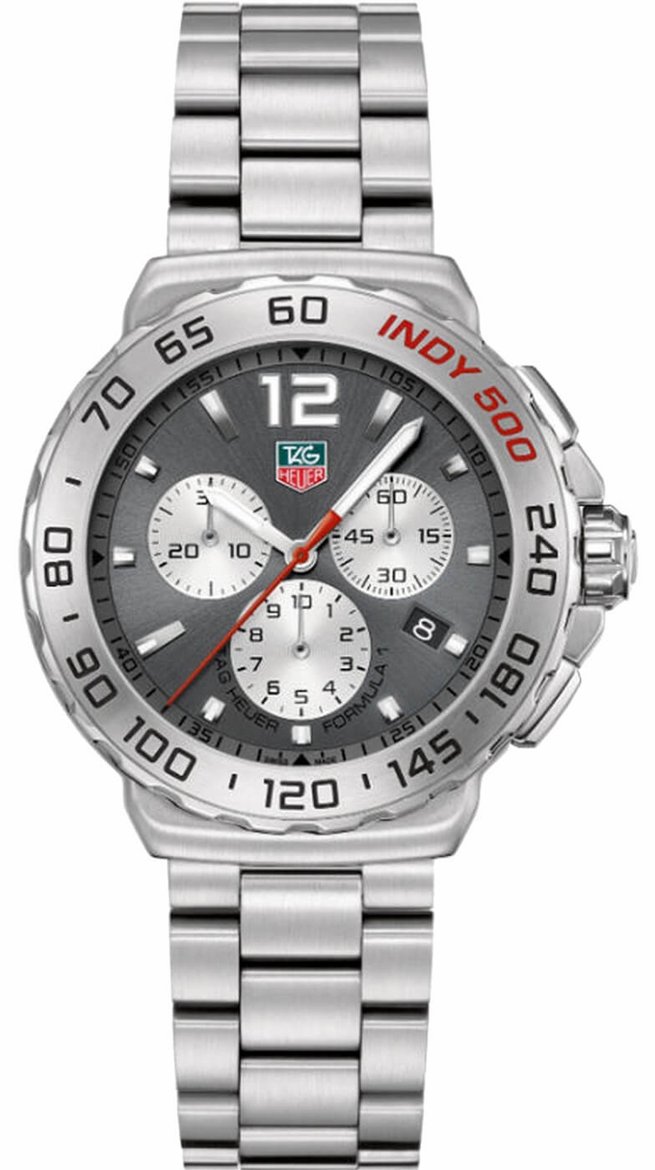 Tag Heuer Formula 1 Watches Mens Grey Battery Operated Quartz CAU1113.BA0858 Watch