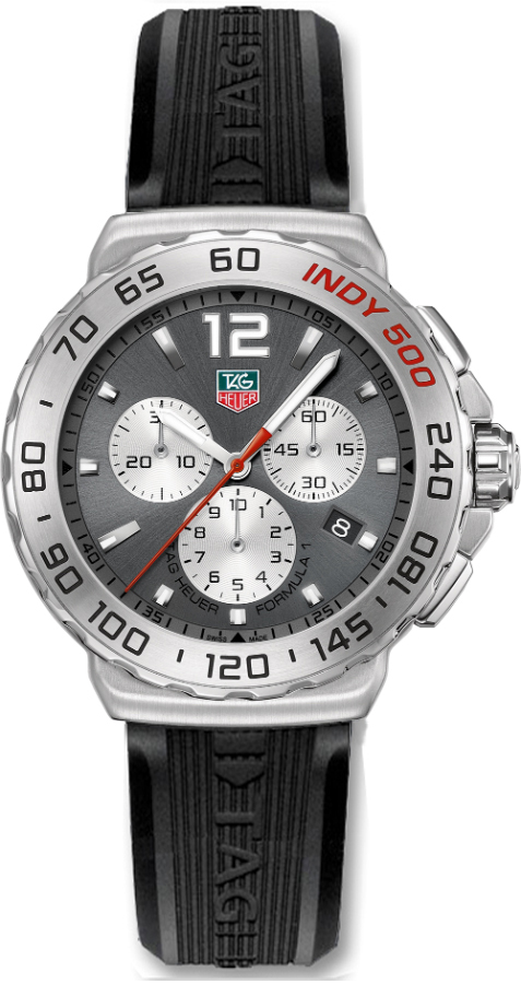 Tag Heuer Formula 1 Watches Mens Grey Battery Operated Quartz CAU1113-FT6024 Watch