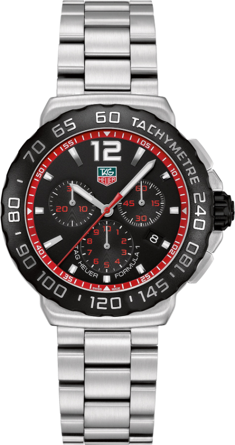 Tag Heuer Formula 1 Watches Mens Black Battery Operated Quartz CAU1116.BA0858 Watch