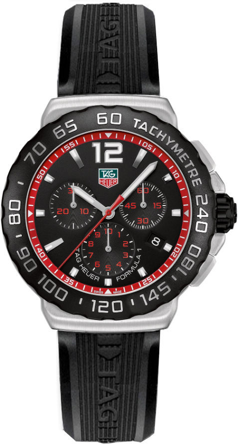 Tag Heuer Formula 1 Watches  Black Battery Operated Quartz CAU1116-FT6024 Watch