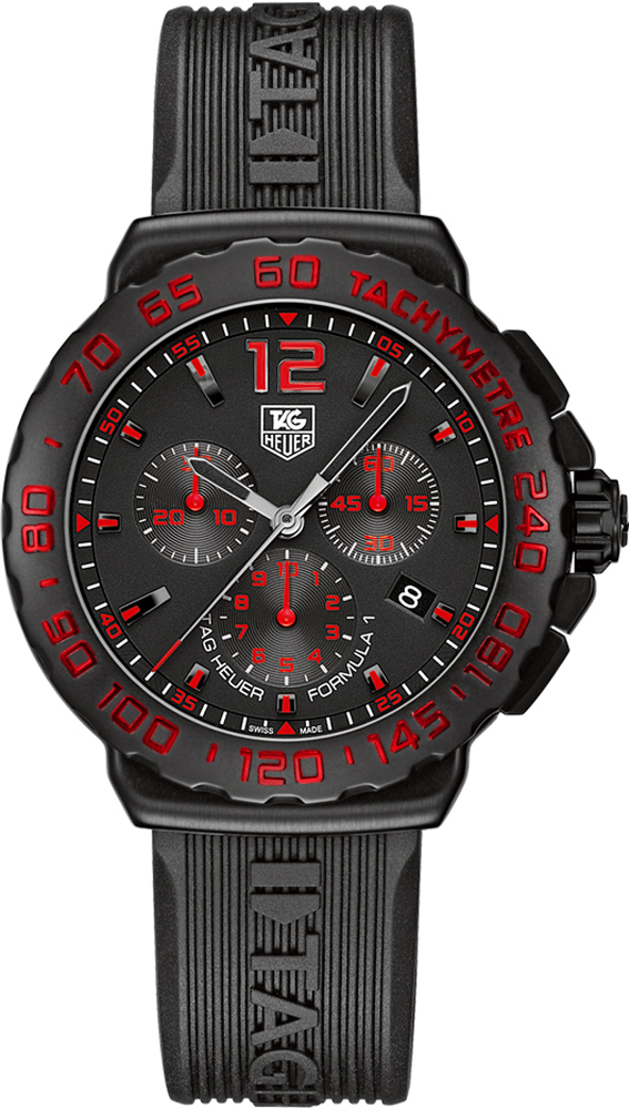 Tag Heuer Formula 1 Watches Mens Black Battery Operated Quartz CAU111D.FT6024 Watch