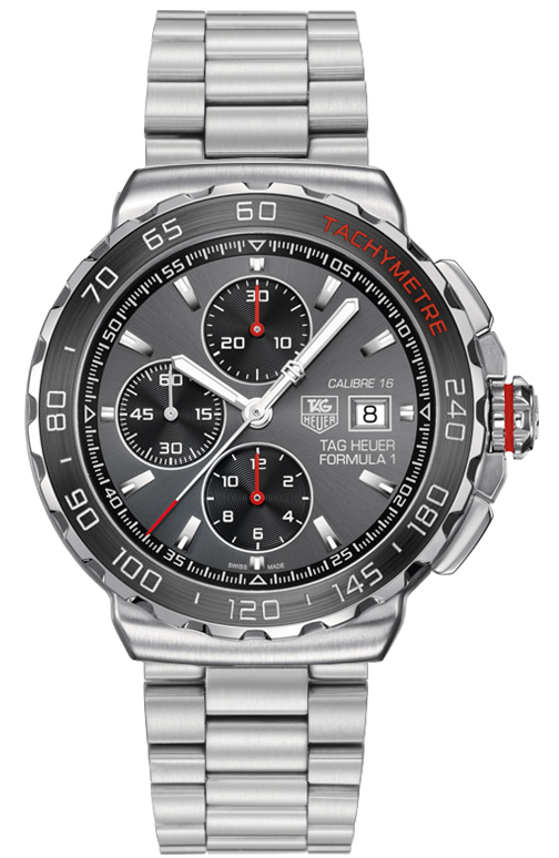 Tag Heuer Formula 1 Watches Grey Self winding Automatic CAU2011-BA0874 Watch