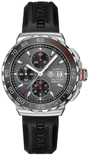 Tag Heuer Formula 1 Watches Grey Self winding Automatic CAU2011-BT0717 Watch