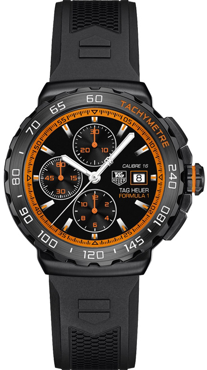 Tag Heuer Formula 1 Watches Mens Black Self winding Automatic CAU2012.FT6038 Watch