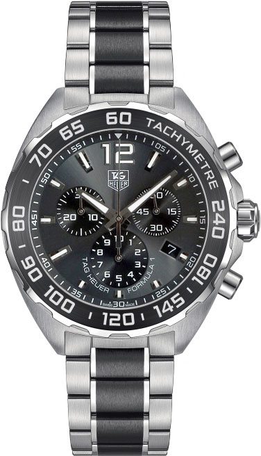 Tag Heuer Formula 1 Watches Mens Grey Battery Operated Quartz CAZ1111.BA0878 Watch