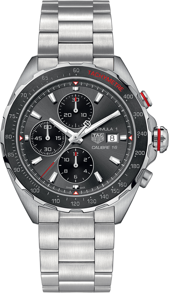 Tag Heuer Formula 1 Watches Mens Anthracite Grey Self winding Automatic CAZ2012-BA0876 Watch