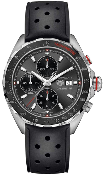 Tag Heuer Formula 1 Watches Mens Anthracite Grey 
Self winding Automatic CAZ2012-FT8024 Watch