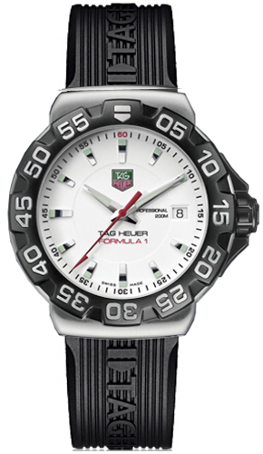 Tag Heuer Formula 1 Watches  White Battery Operated Quartz WAH1111-FT6024 Watch