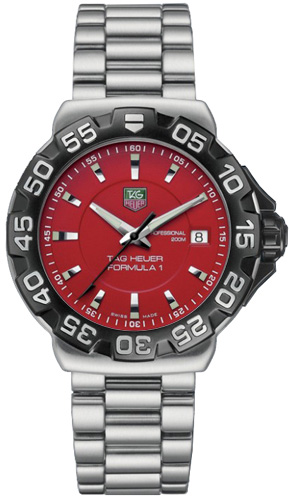 Tag Heuer Formula 1 Watches Red Battery Operated Quartz WAH1112-BA0850 Watch