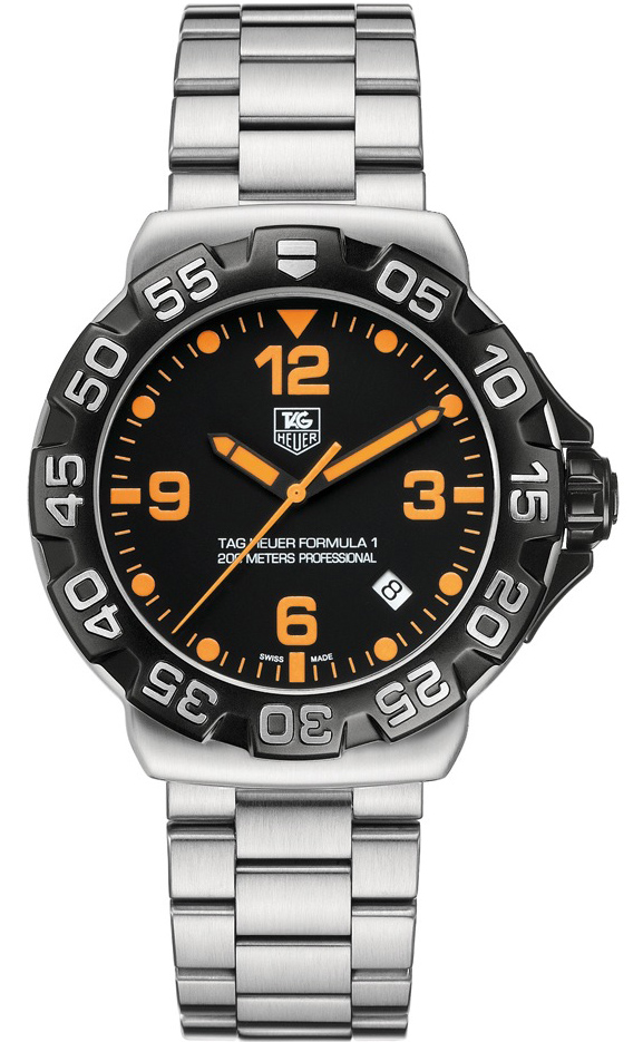 Tag Heuer Formula 1 Watches  Black Battery Operated Quartz WAH1116-BA0858 Watch