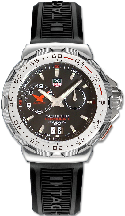 Tag Heuer Formula 1 Watches  Black Battery Operated Quartz WAH111C-FT6024 Watch