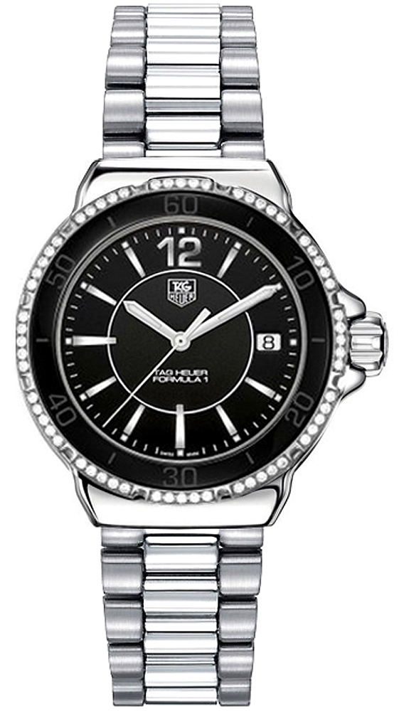 Tag Heuer Formula 1 Watches Black Battery Operated Quartz WAH1212-BA0852 Watch