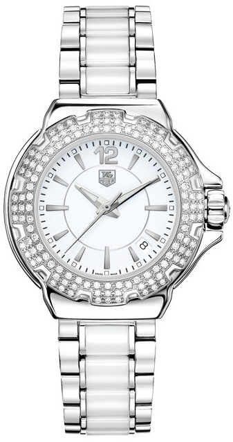 Tag Heuer Formula 1 Watches White Battery Operated Quartz WAH1215.BA0861 Watch