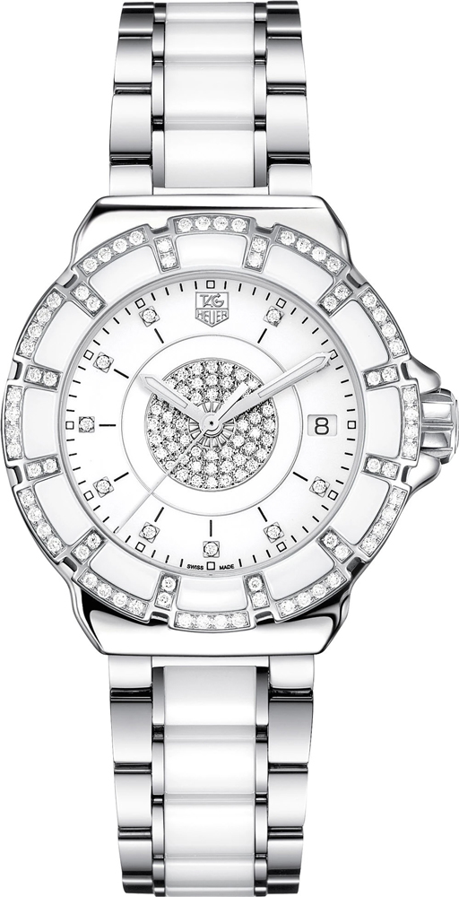 Tag Heuer Formula 1 Watches Ladies White Battery Operated Quartz WAH121D.BA0861 Watch