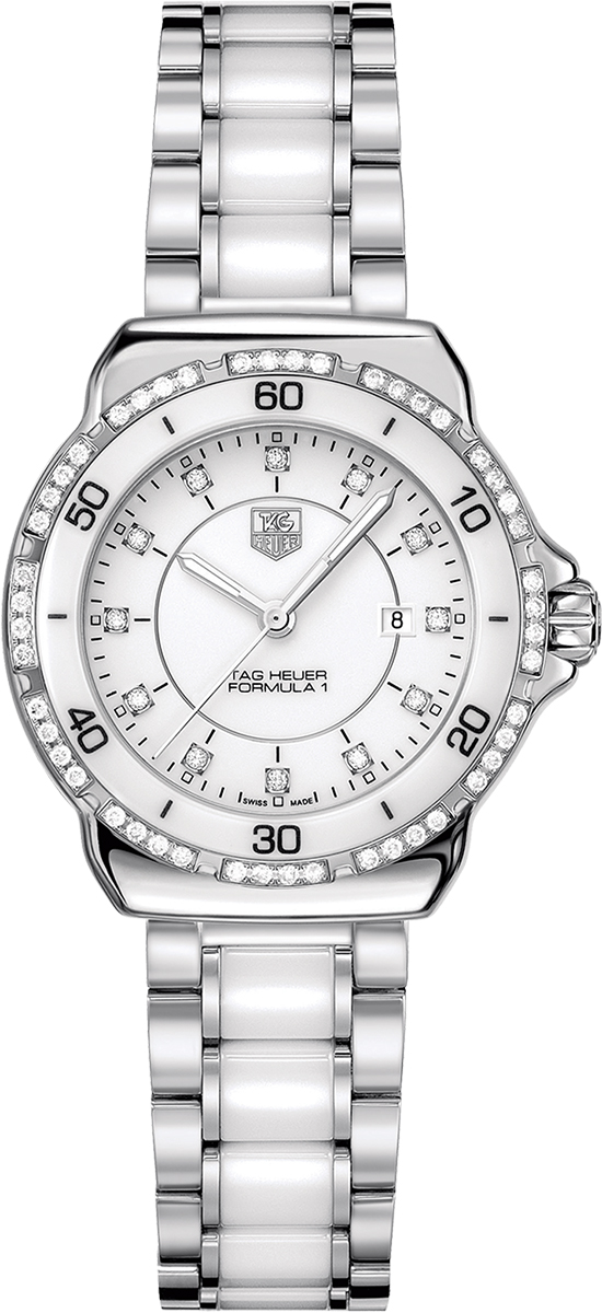 Tag Heuer Formula 1 Watches Ladies White Battery Operated Quartz WAH1313.BA0868 Watch