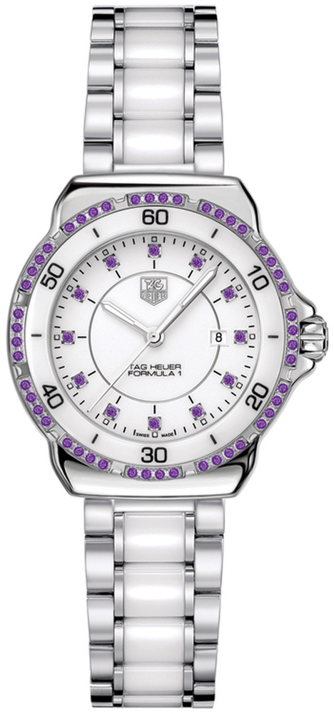 Tag Heuer Formula 1 Watches Ladies White Battery Operated Quartz WAH1318.BA0868 Watch