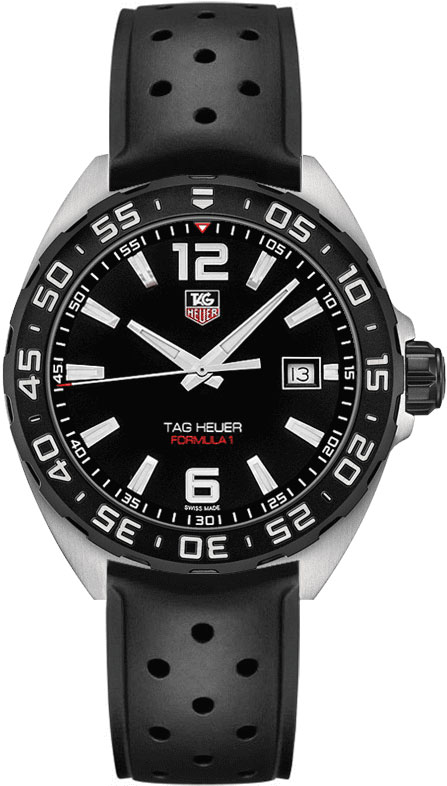 Tag Heuer Formula 1 Watches Mens Black Battery Operated Quartz WAZ1110-FT8023 Watch