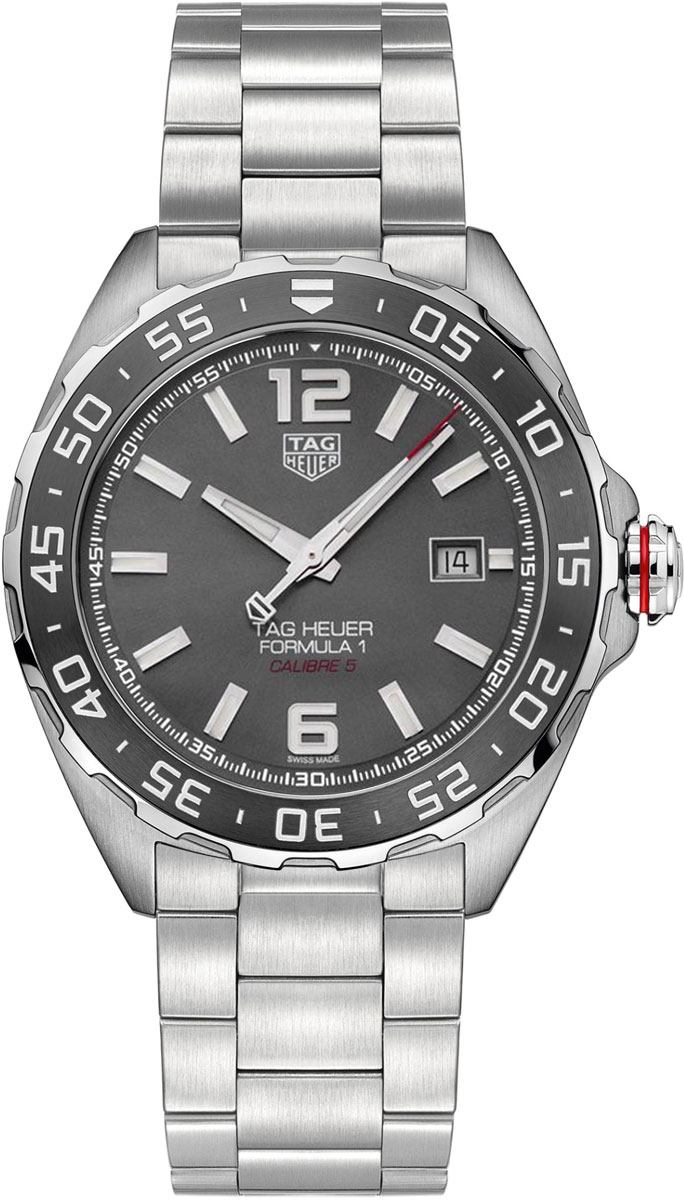 Tag Heuer Formula 1 Watches Mens Grey Self winding Automatic WAZ2011-BA0842 Watch