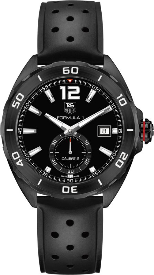 Tag Heuer Formula 1 Watches Black Self winding Automatic WAZ2112.FT8023 Watch