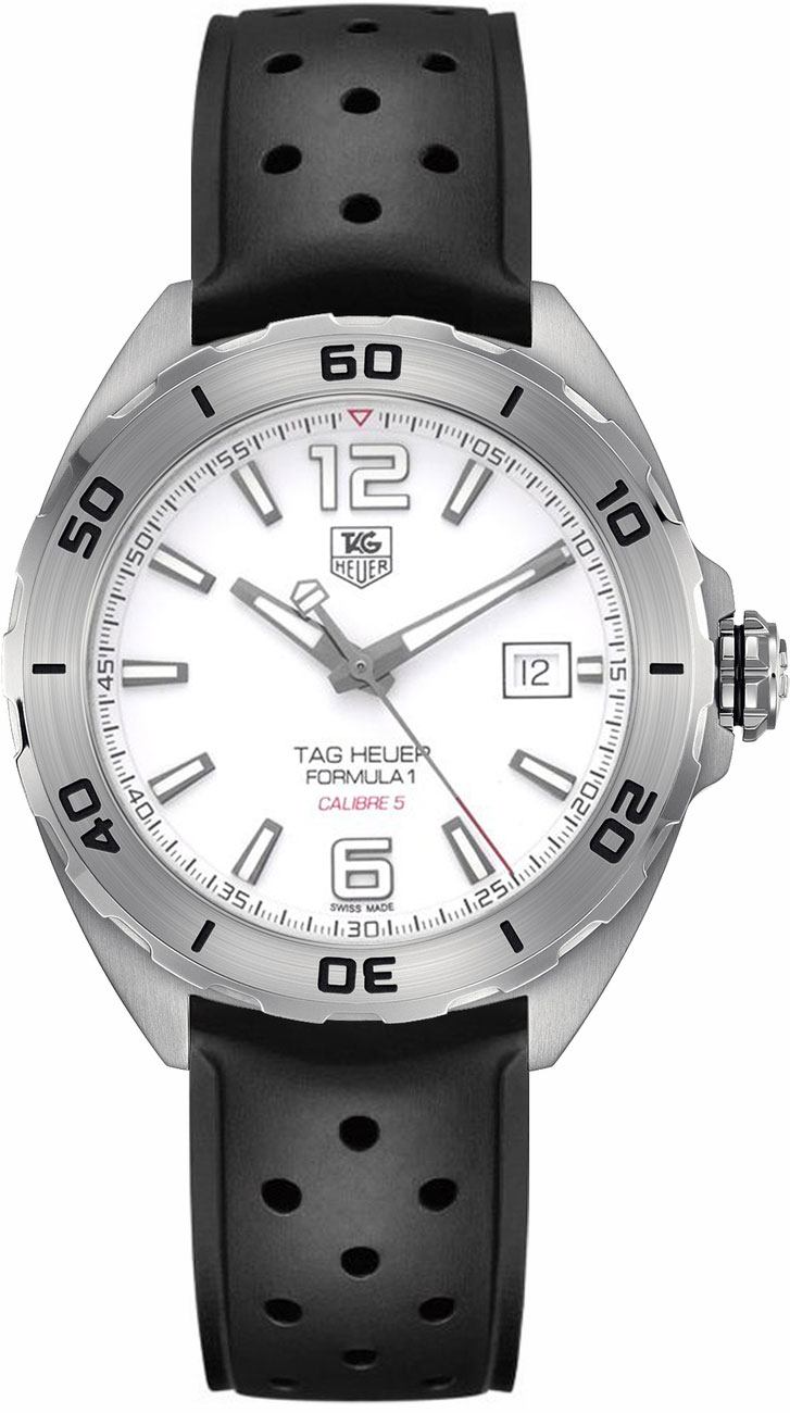 Tag Heuer Formula 1 Watches  White Self winding Automatic WAZ2114-FT8023 Watch