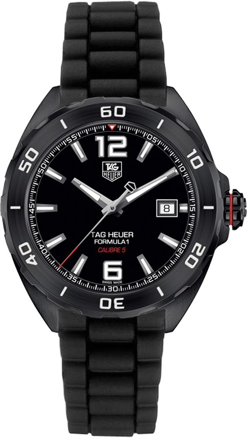 Tag Heuer Formula 1 Watches Mens Black Self winding Automatic WAZ2115-BT0705 Watch