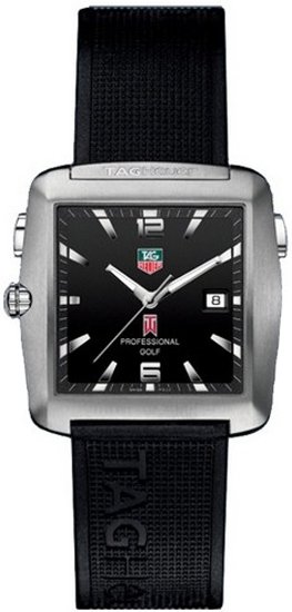 Tag Heuer Golf / Sport Watches  Black Battery Operated Quartz WAE1110-FT6004 Watch