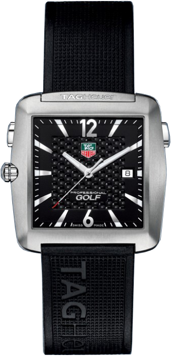 Tag Heuer Golf / Sport Watches Mens Black Battery Operated Quartz WAE1111-FT6004 Watch