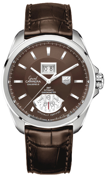 Tag Heuer Grand Carrera Watches Mens Brown Self winding Automatic Chronometer WAV5113-FC6231 Watch
