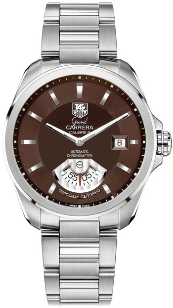 Tag Heuer Grand Carrera Watches Mens Brown Self winding Automatic Chronometer WAV511C-BA0900 Watch