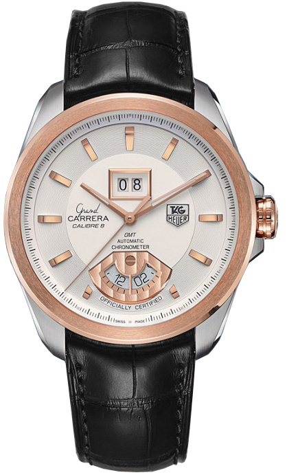 Tag Heuer Grand Carrera Watches Mens Silver Self winding Automatic Chronometer WAV5152-FC6225 Watch