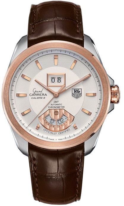 Tag Heuer Grand Carrera Watches Mens Silver Self winding Automatic Chronometer WAV5152-FC6231 Watch