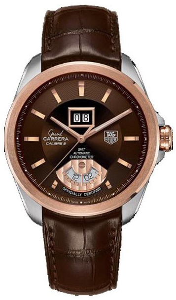 Tag Heuer Grand Carrera Watches Mens Brown Self winding Automatic Chronometer WAV5153-FC6231 Watch