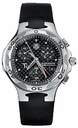 Tag Heuer Kirium Watches Mens Carbon Fiber Battery Operated Quartz CL1181-FT6000 Watch
