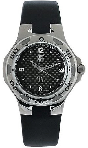 Tag Heuer Kirium Watches Mens Black Battery Operated Quartz WL1181-FT6000 Watch