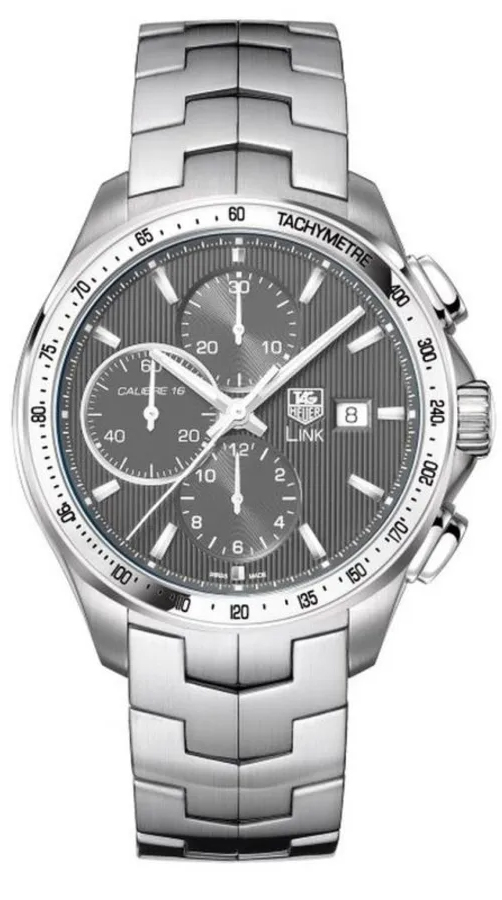Tag Heuer Link Watches Mens Grey Self winding Automatic CAT2013-BA0952 Watch